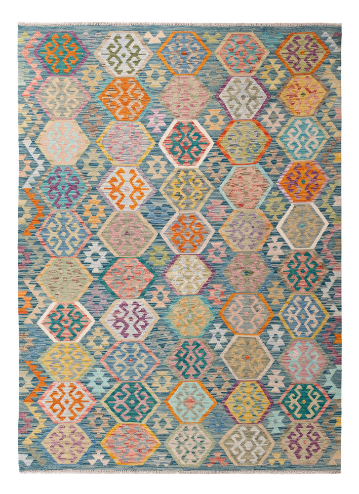 Kilim Maimana Tapete 254x180cm - Tapete de lã