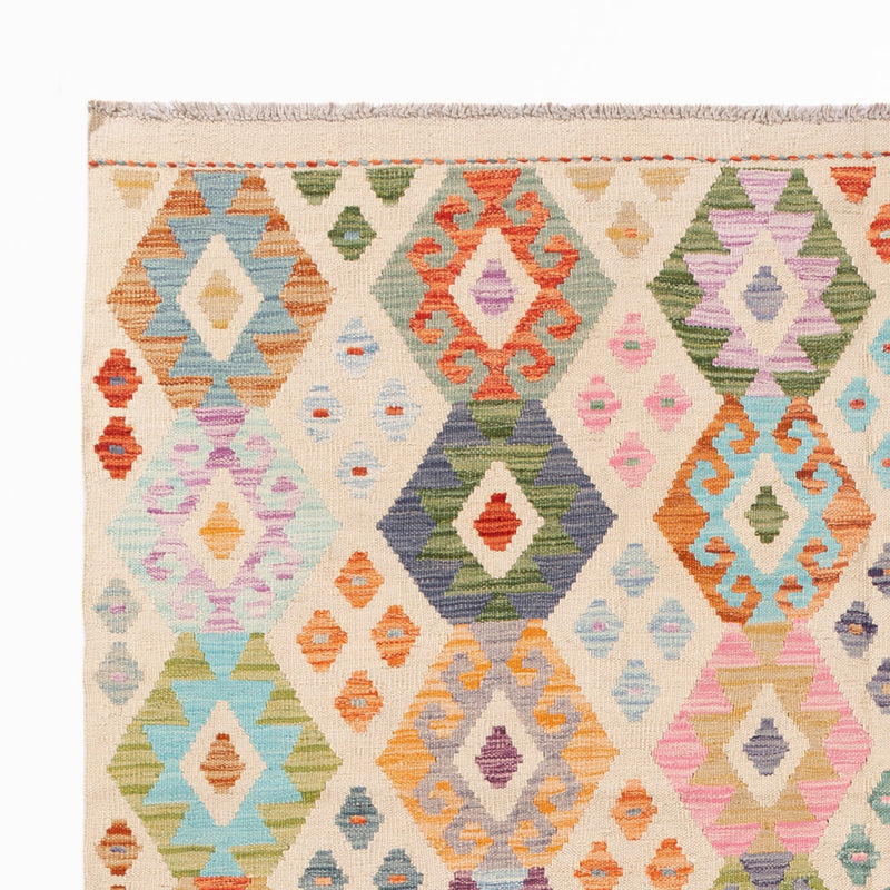 Kilim Maimana Tapete 241x180cm - Tapete de lã