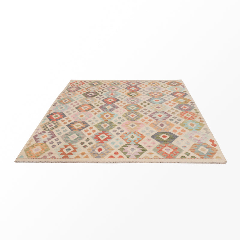 Kilim Maimana Tapete 241x180cm - Tapete de lã