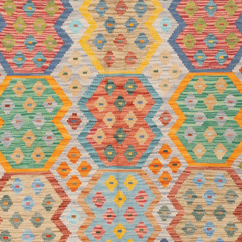 Kilim Maimana Tapete 255x181cm - Tapete de lã