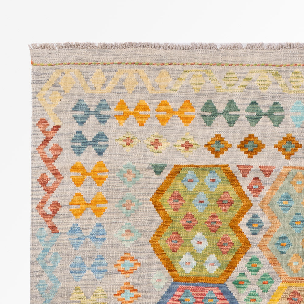 Kilim Maimana Tapete 255x181cm - Tapete de lã