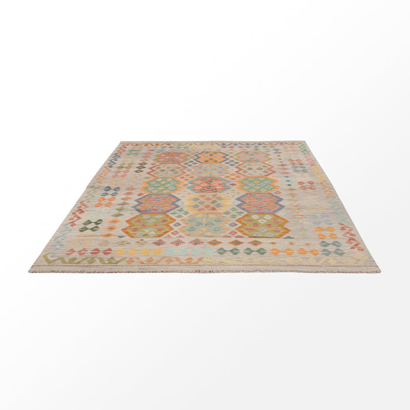 Kilim Maimana Tapete 255x181cm - Tapete de lã