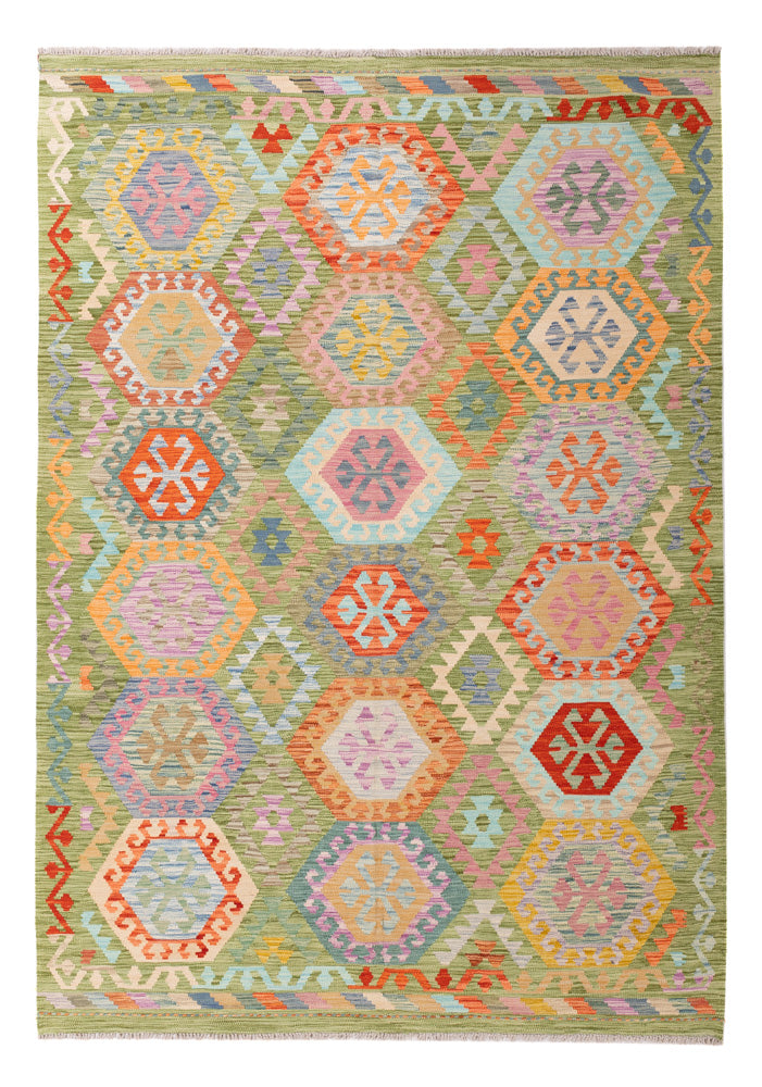Kilim Maimana Tapete 249x177cm - Tapete de lã