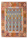 Kilim Maimana Tapete 176x236cm - Tapete de lã - Rectangular / Colorido / 176 x 236 cm Rectangular