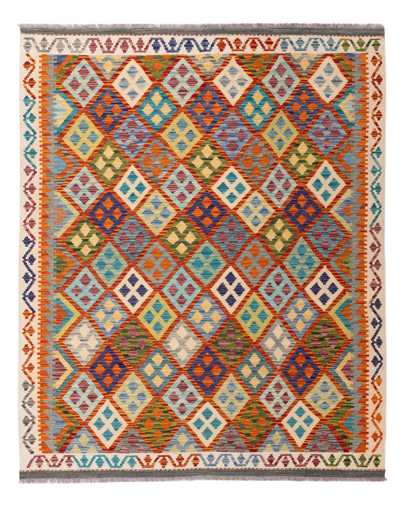 Kilim Maimana Tapete 197x158cm - Tapete de lã