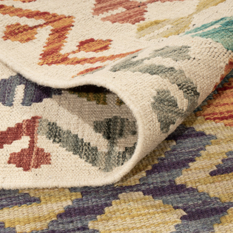 Kilim Maimana Tapete 200x144cm - Tapete de lã