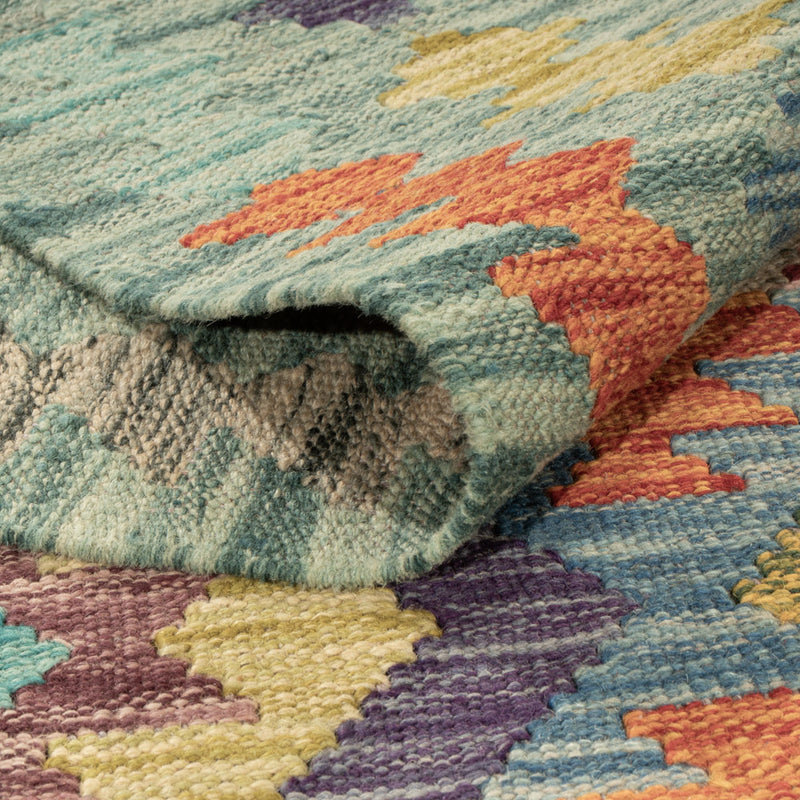 Kilim Maimana Tapete 197x159cm - Tapete de lã