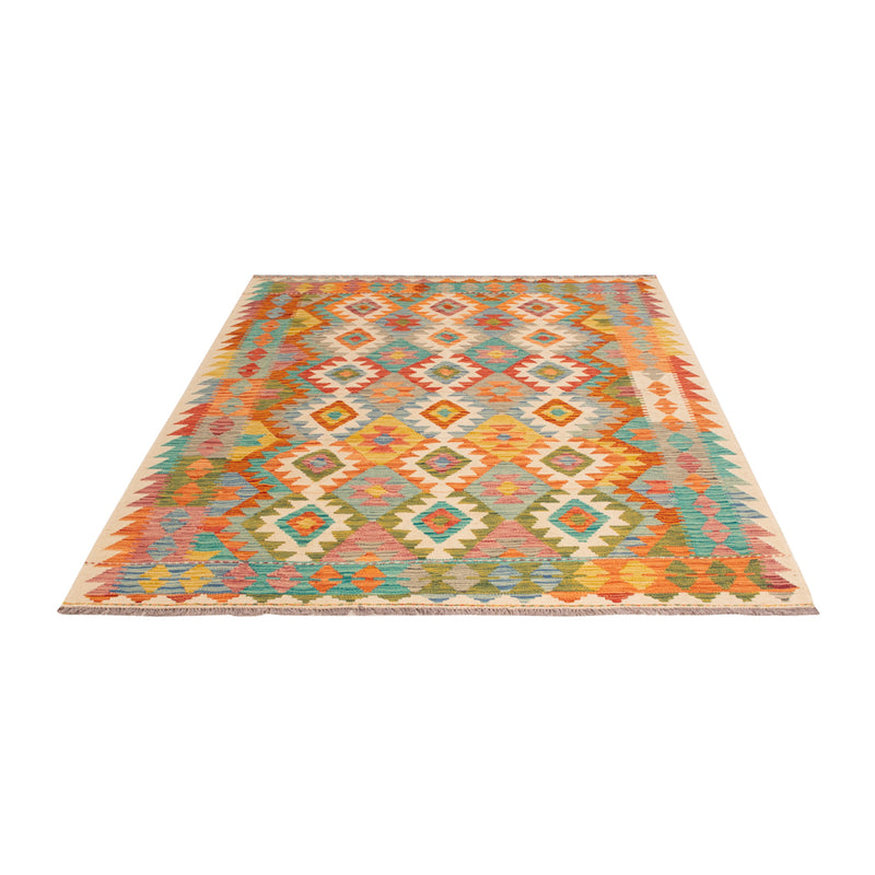 Kilim Maimana Tapete 197x159cm - Tapete de lã