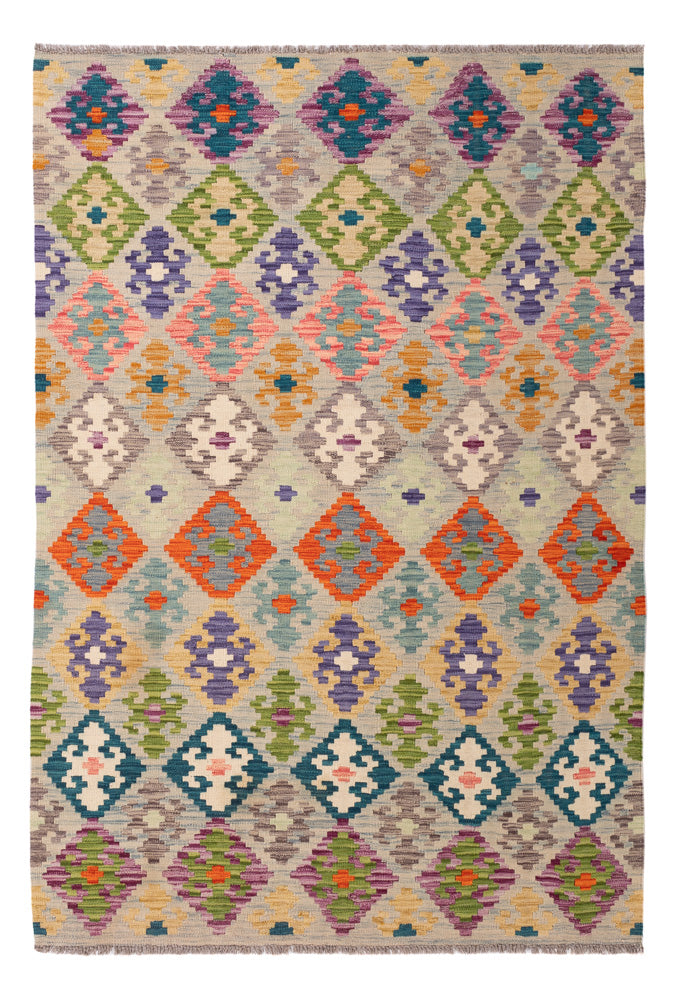 Kilim Maimana Tapete 215x150cm - Tapete de lã