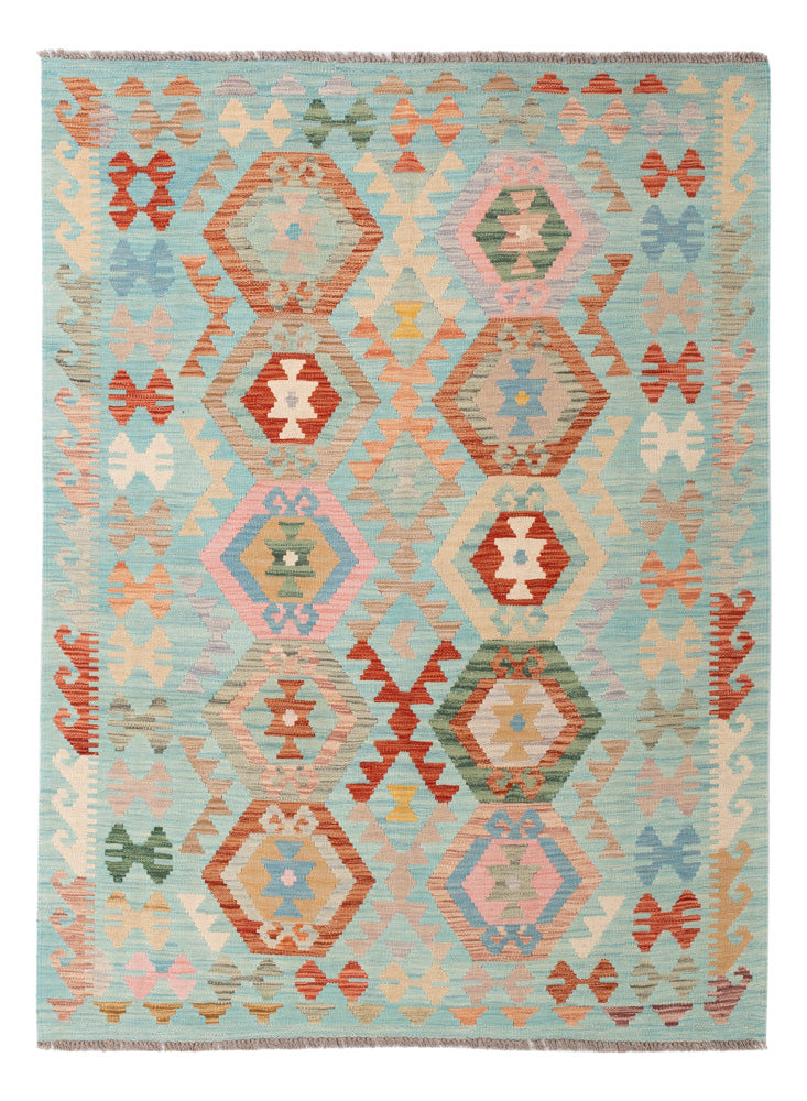 Kilim Maimana Tapete 196x147cm - Tapete de lã