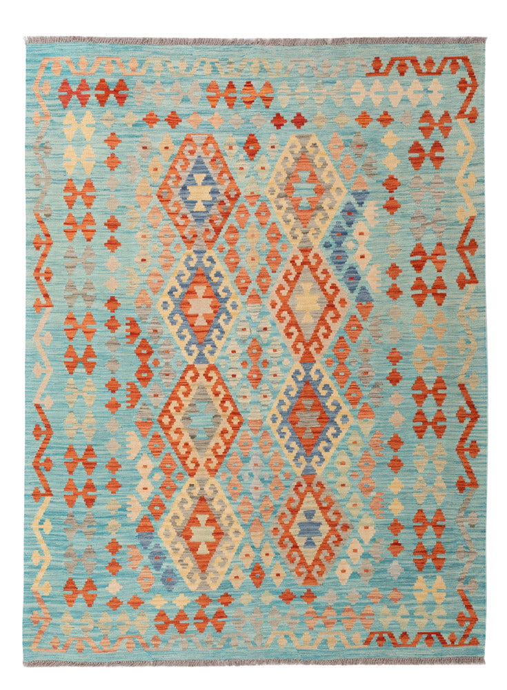 Kilim Maimana Tapete 206x155cm - Tapete de lã