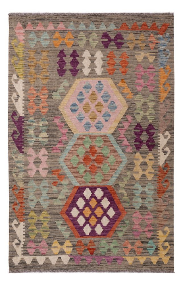 Kilim Maimana Tapete 151x100cm - Tapete de lã