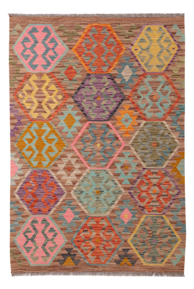 Kilim Maimana Tapete 157x104cm - Tapete de lã