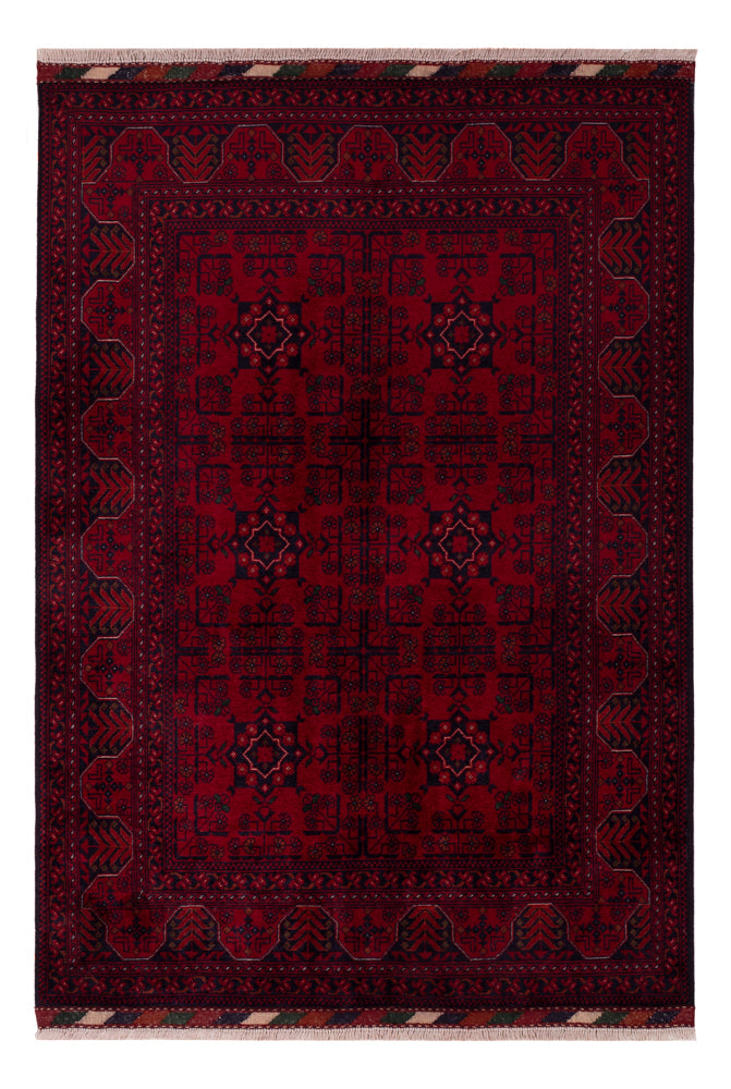 Afghan Teppich 146x99cm - Orientteppich