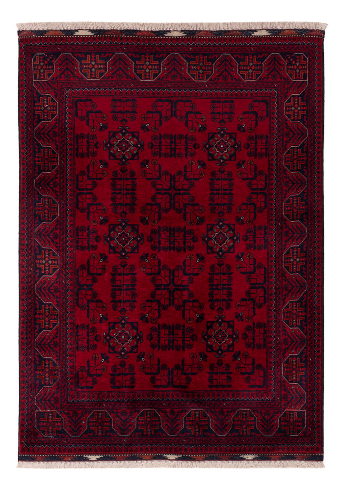 Afghan Teppich 141x100cm - Orientteppich