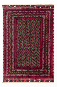 Afghan Teppich 142x97cm - Orientteppich – product image