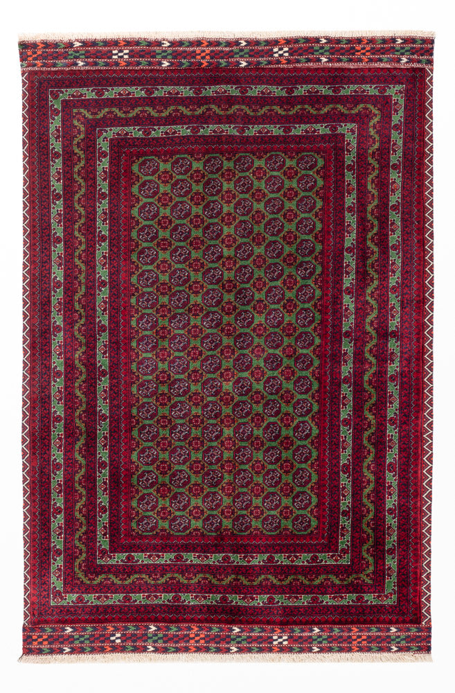 Afghan Teppich 142x97cm - Orientteppich