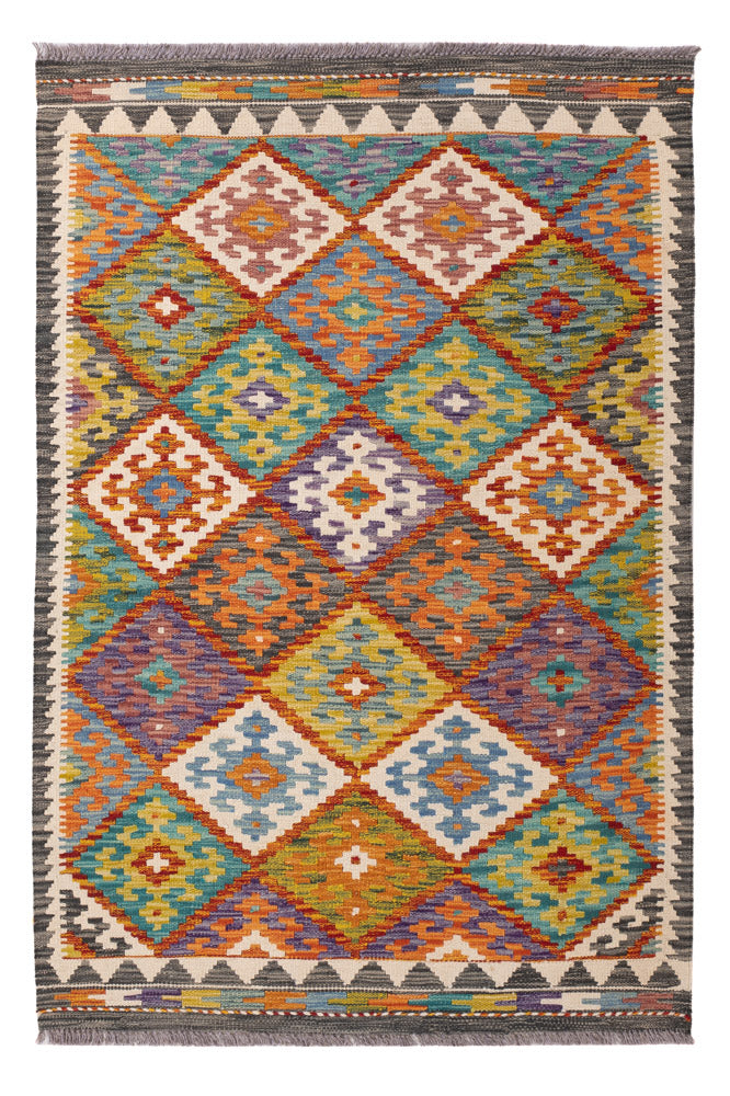Kilim Maimana Tapete 150x104cm - Tapete de lã
