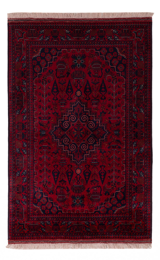 Afghan Teppich 154x101cm - Orientteppich