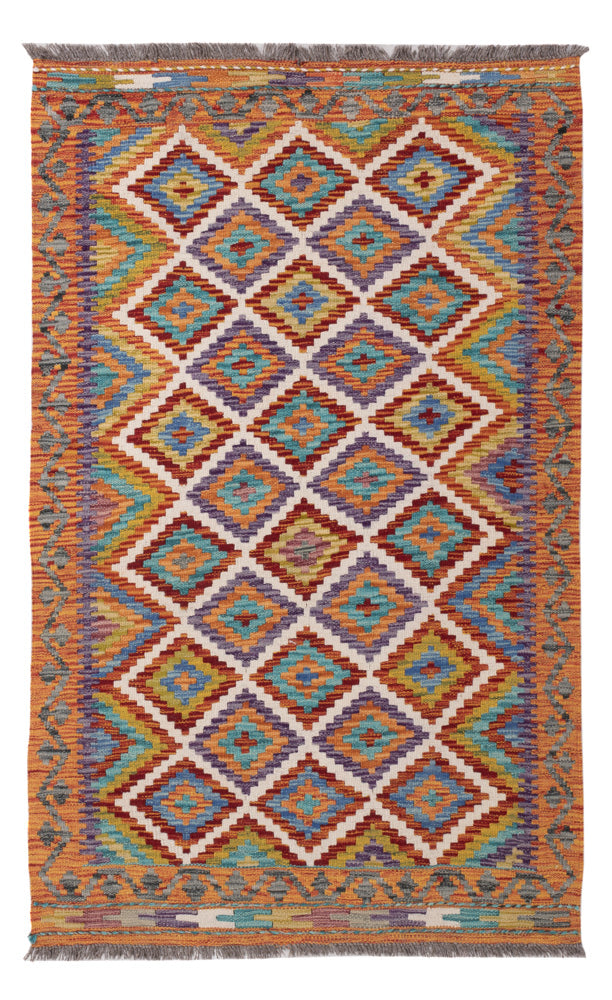 Kilim Maimana Tapete 156x98cm - Tapete de lã