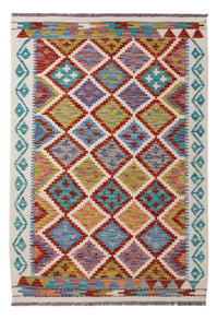 Kilim Maimana Tapete 144x102cm - Tapete de lã – product image