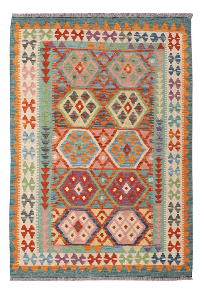 Kilim Maimana Tapete 147x104cm - Tapete de lã