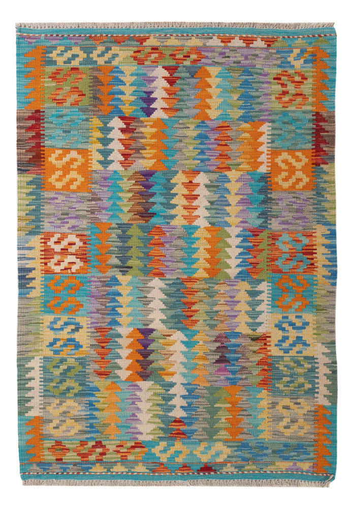 Kilim Maimana Tapete 151x104cm - Tapete de lã