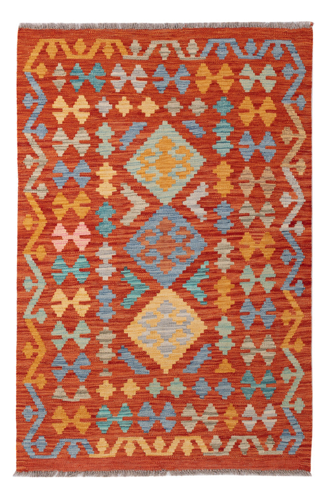 Kilim Maimana Tapete 150x100cm - Tapete de lã