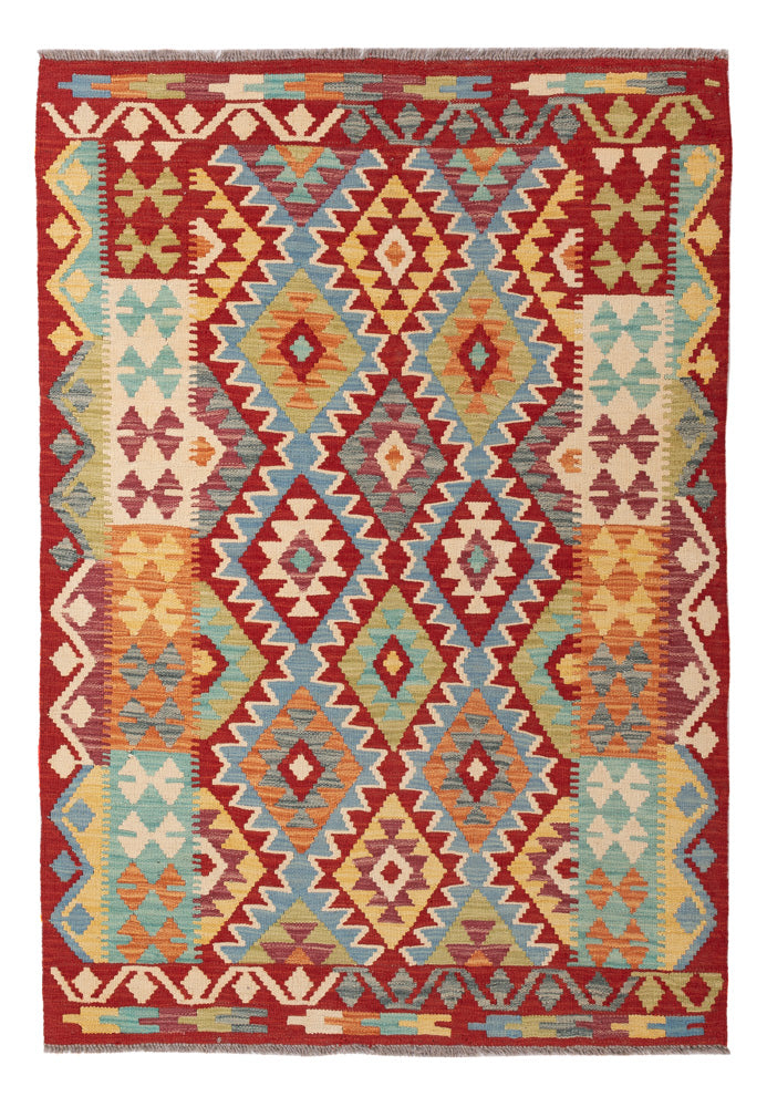 Kilim Maimana Tapete 158x110cm - Tapete de lã