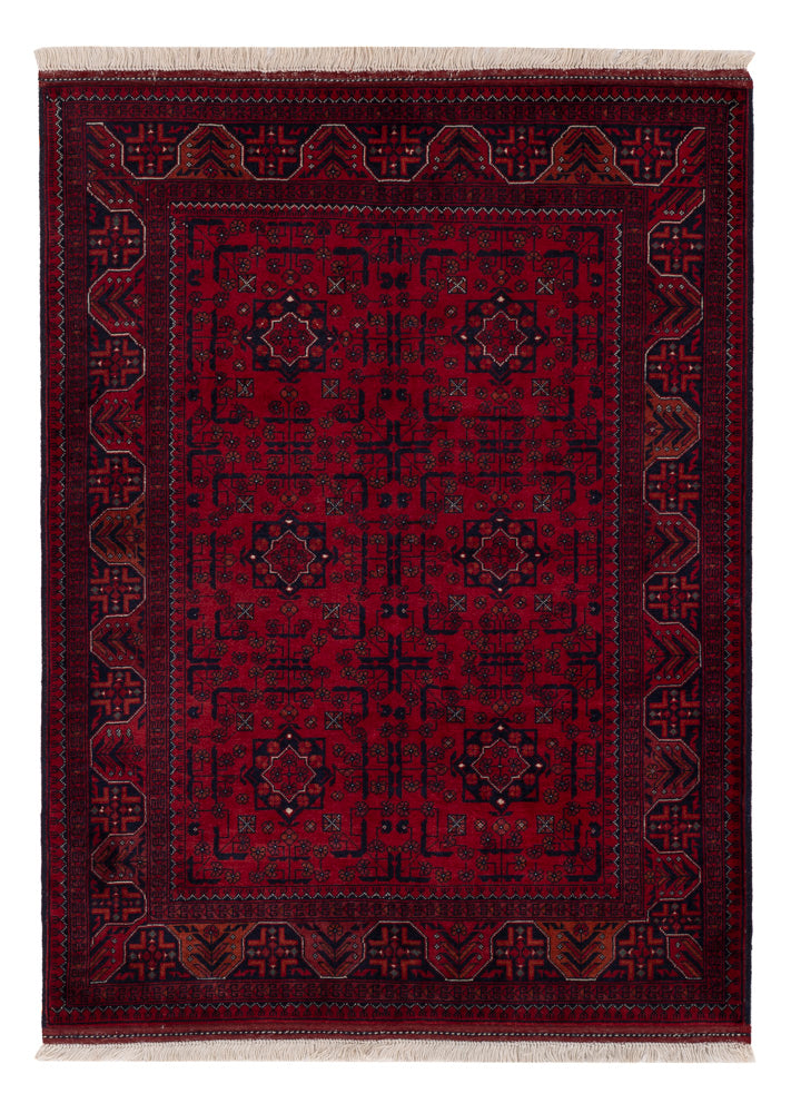 Afghan Teppich 138x101cm - Orientteppich
