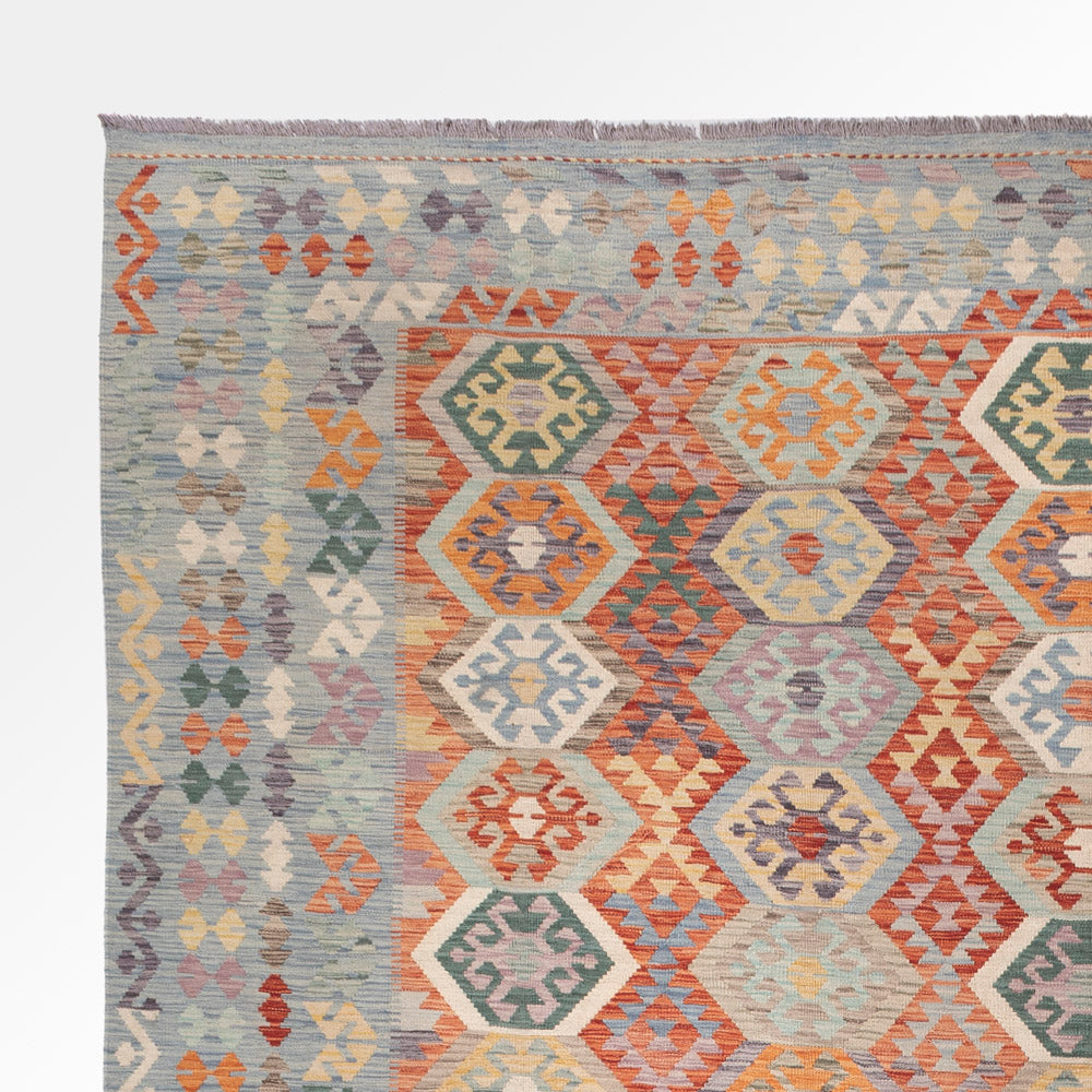 Kilim Maimana Tapete 392x315cm - Tapete de lã