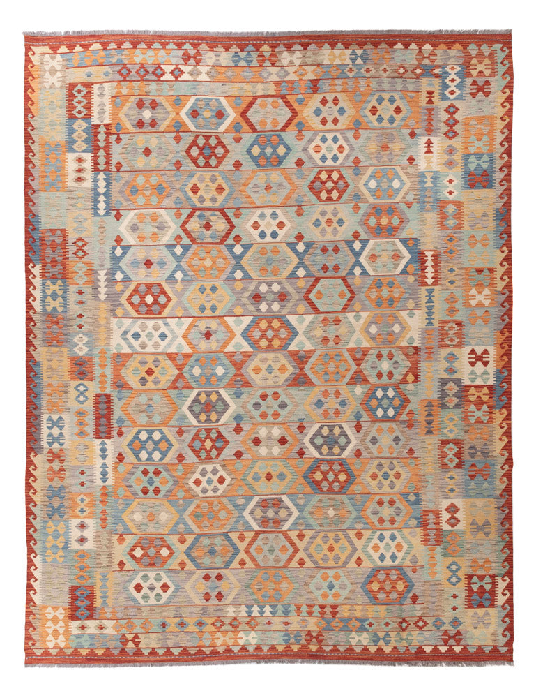 Kilim Maimana Tapete 393x301cm - Tapete de lã