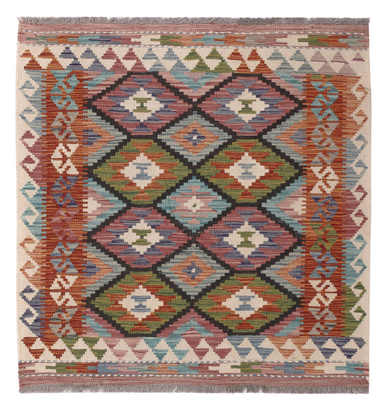 Kilim Maimana Tapete 104x97cm - Tapete de lã