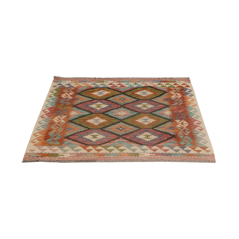 Kilim Maimana Tapete 104x97cm - Tapete de lã