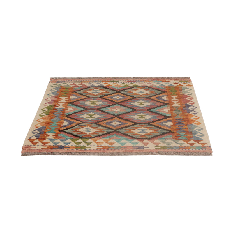 Kilim Maimana Tapete 102x101cm - Tapete de lã