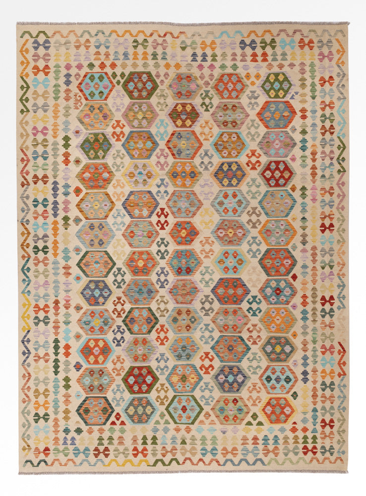 Kilim Maimana Tapete 338x252cm - Tapete de lã