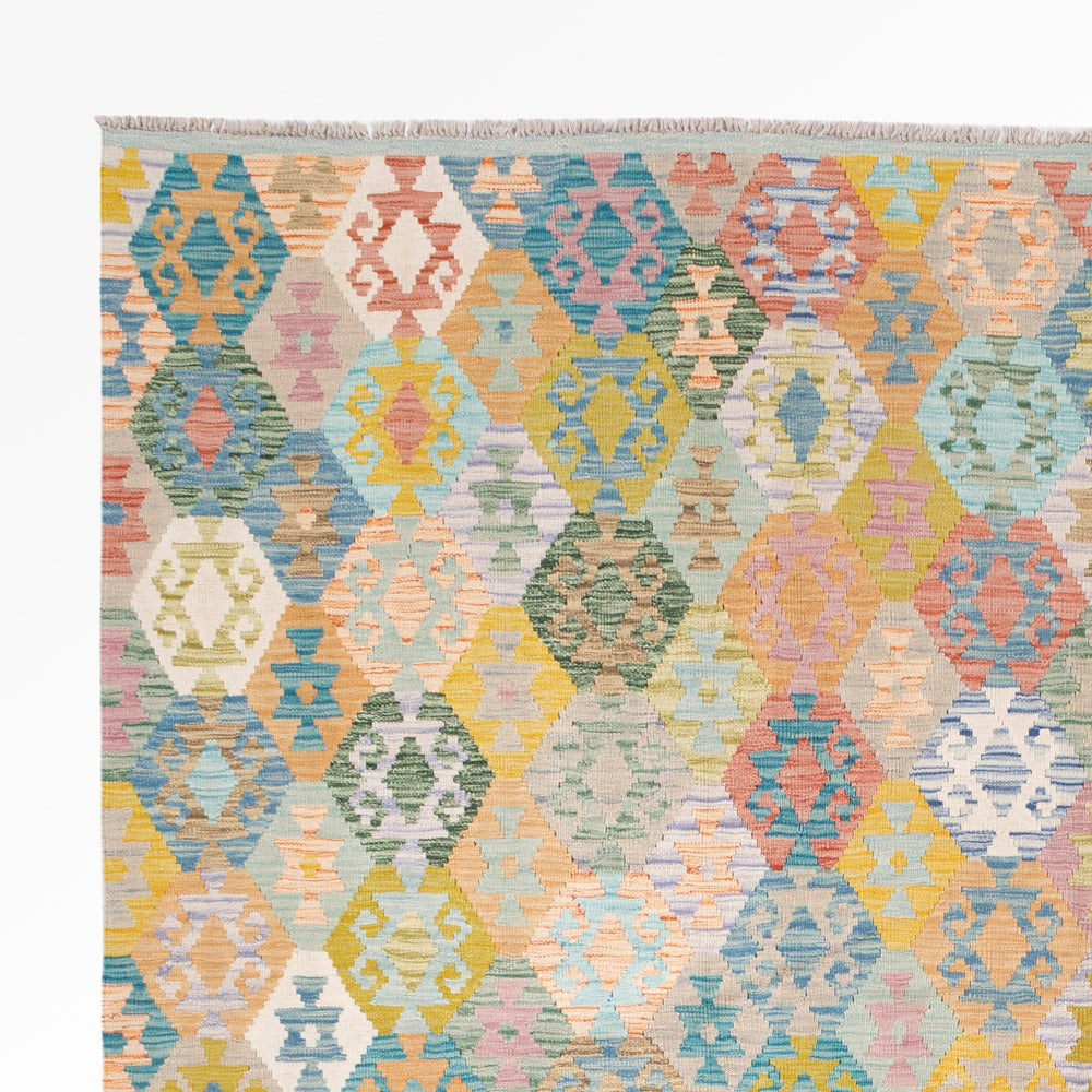 Kilim Maimana Tapete 307x264cm - Tapete de lã