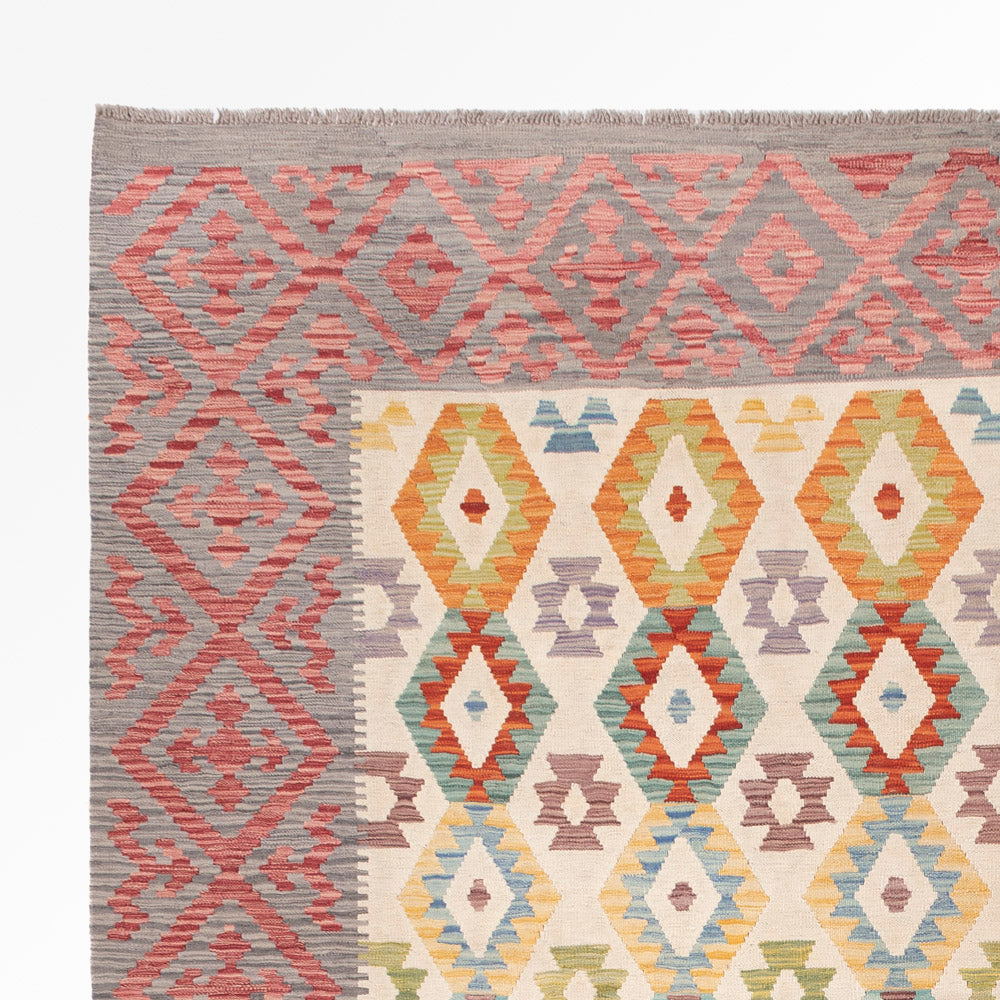 Kilim Maimana Tapete 389x314cm - Tapete de lã