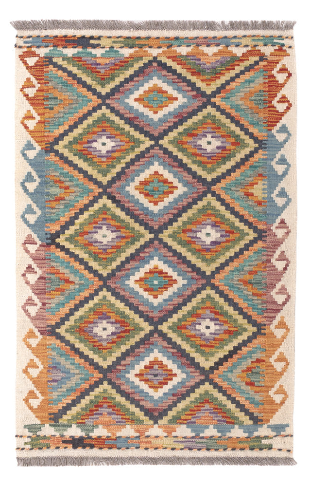 Kilim Maimana Tapete 121x78cm - Tapete de lã