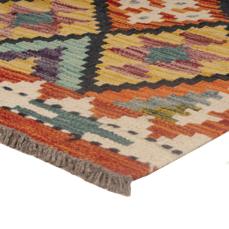 Kilim Maimana Tapete 129x81cm - Tapete de lã