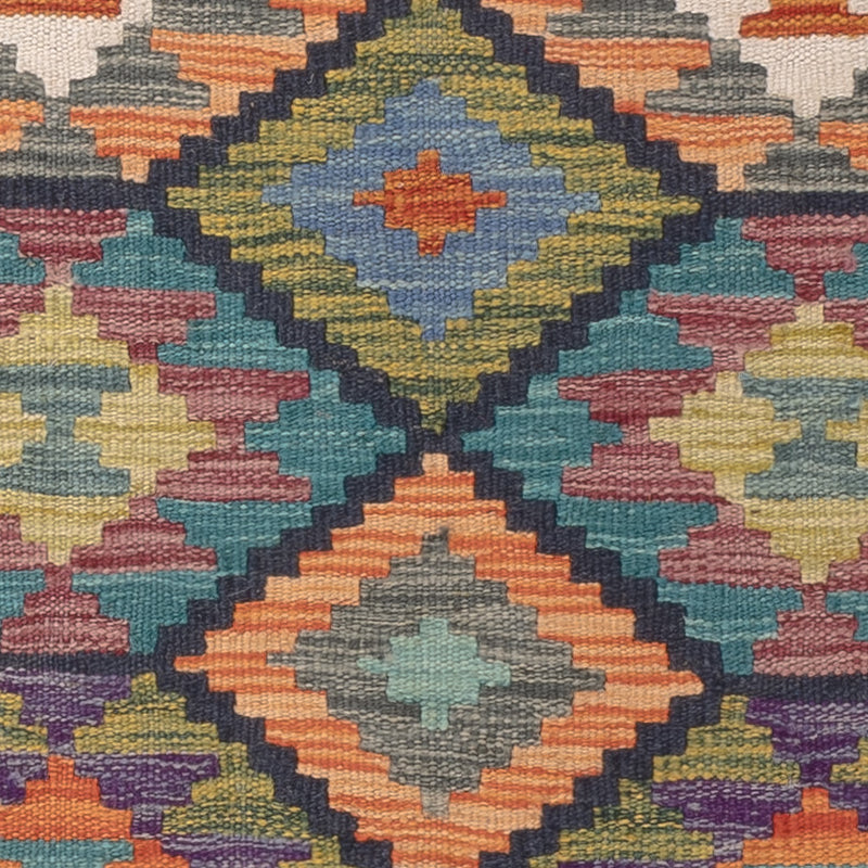 Kilim Maimana Tapete 124x81cm - Tapete de lã