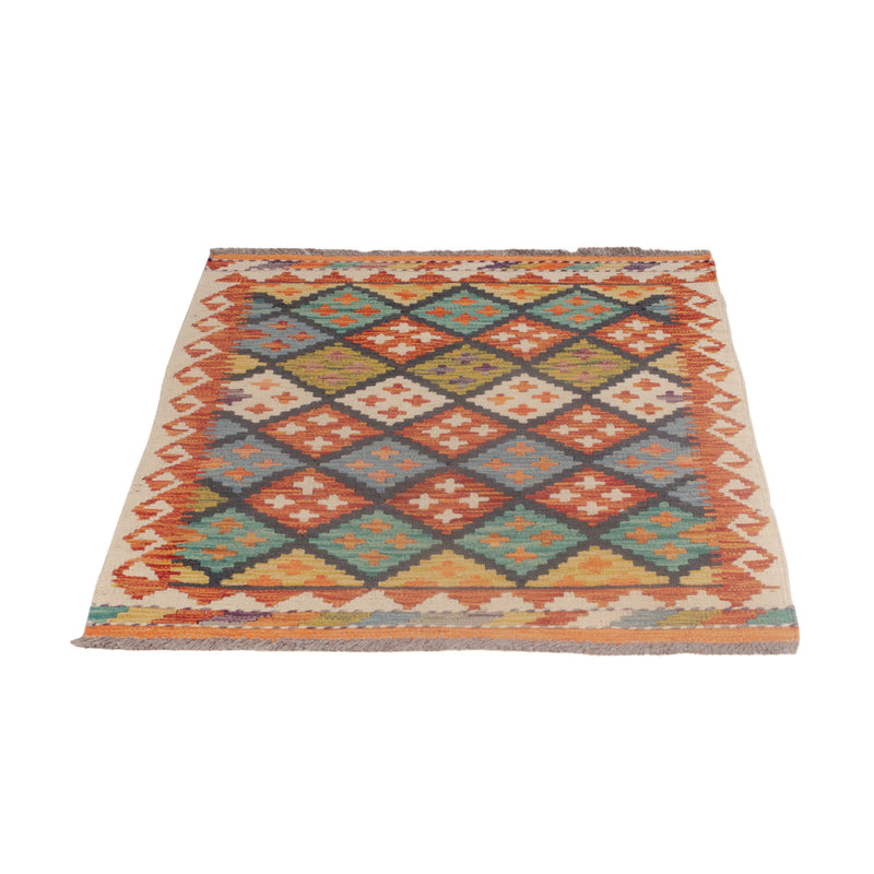 Kilim Maimana Tapete 114x82cm - Tapete de lã