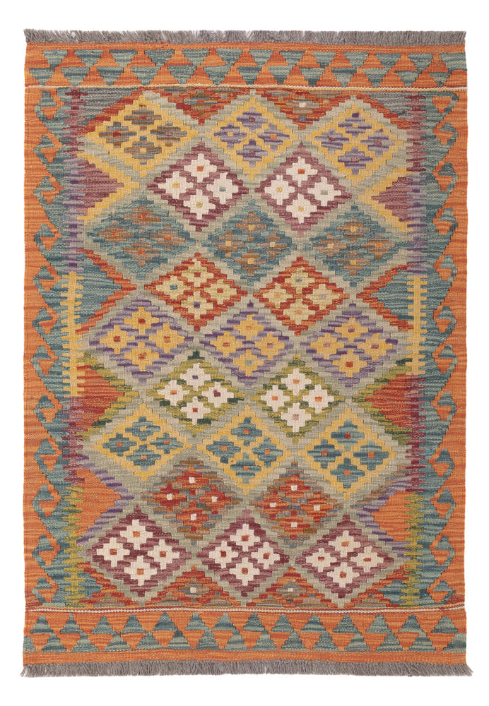 Kilim Maimana Tapete 120x85cm - Tapete de lã