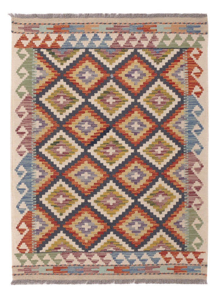Kilim Maimana Tapete 118x83cm - Tapete de lã