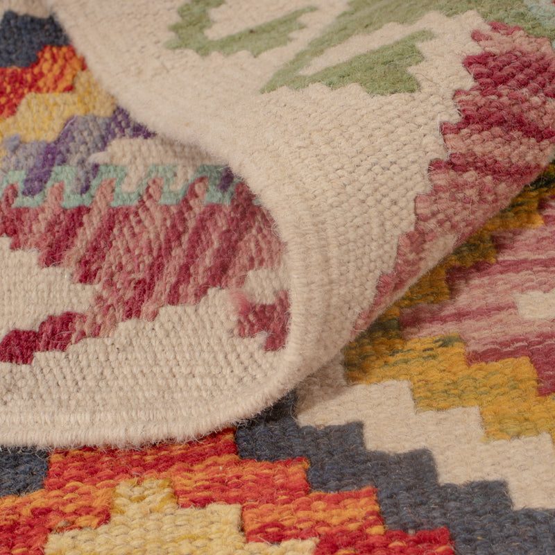 Kilim Maimana Tapete 118x83cm - Tapete de lã