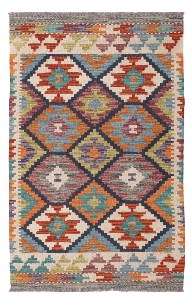 Kilim Maimana Tapete 79x124cm - Tapete de lã
