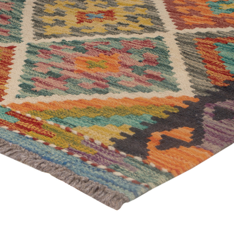 Kilim Maimana Tapete 122x81cm - Tapete de lã
