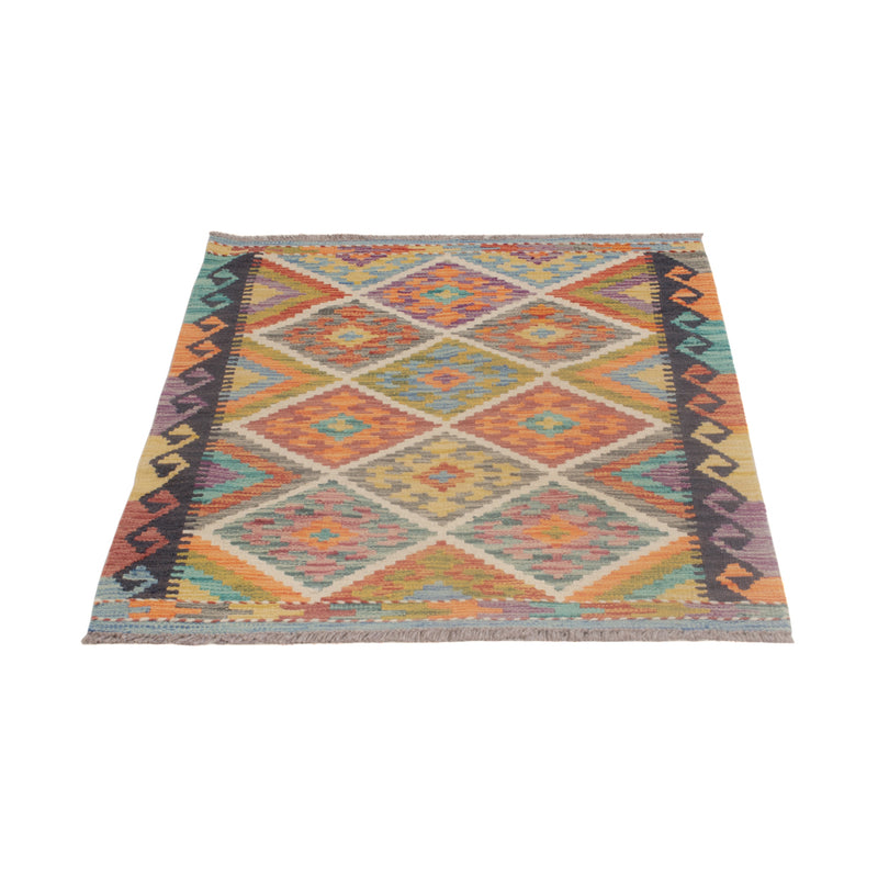 Kilim Maimana Tapete 122x81cm - Tapete de lã