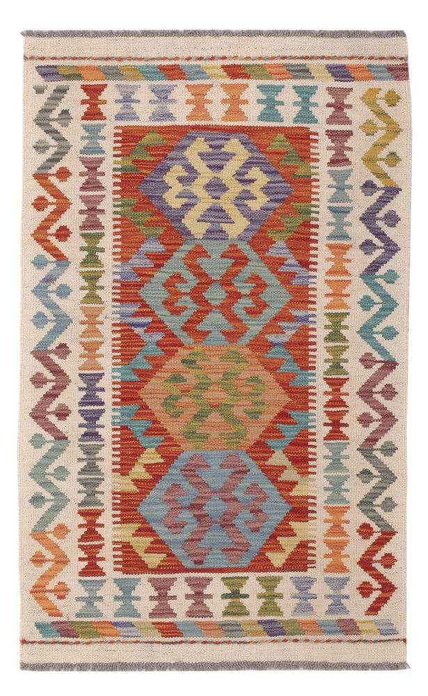 Kilim Maimana Tapete 120x75cm - Tapete de lã