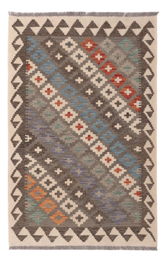 Kilim Maimana Tapete 128x85cm - Tapete de lã